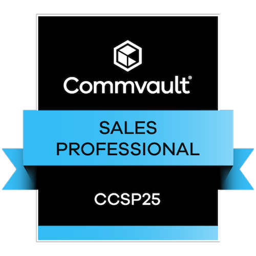 Commvault Cloud Sales Professional