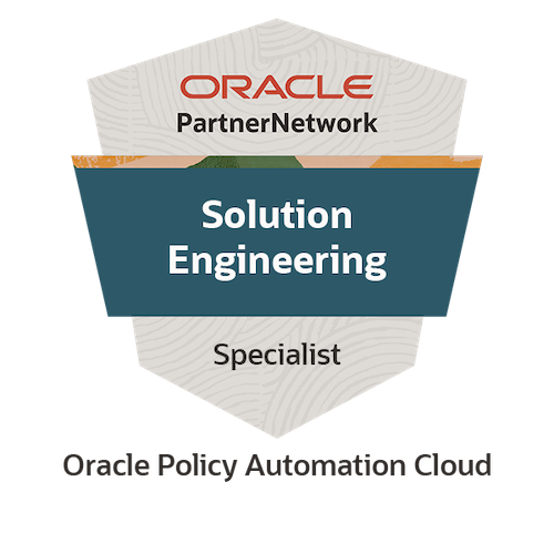 Oracle Policy Automation Cloud Solution Engineer Specialist